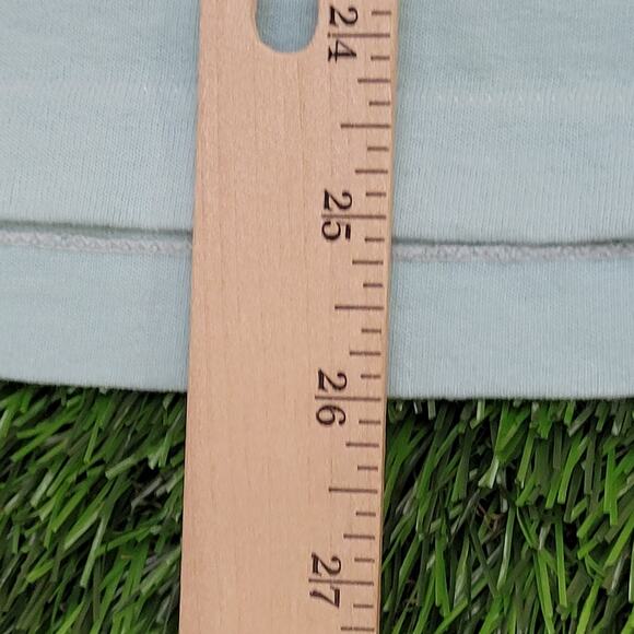 Vintage 1988 Habitat Softwear Alaska Wolf Shirt Medium 20x26 Light Blue USA - Picture 14 of 16